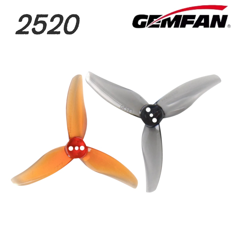 Drone Propeller - 4쌍의 Gemfan 허리케인 2520 2.5X2X3 3-블레이드