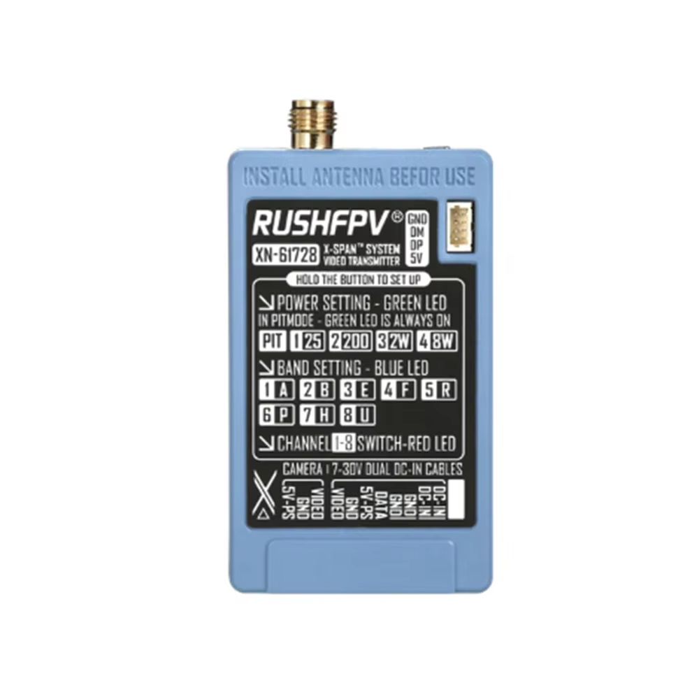 RUSHFPV 6.1‑7.2G 8W X61728 VTX - Drone Antenna 리뷰 및 가격