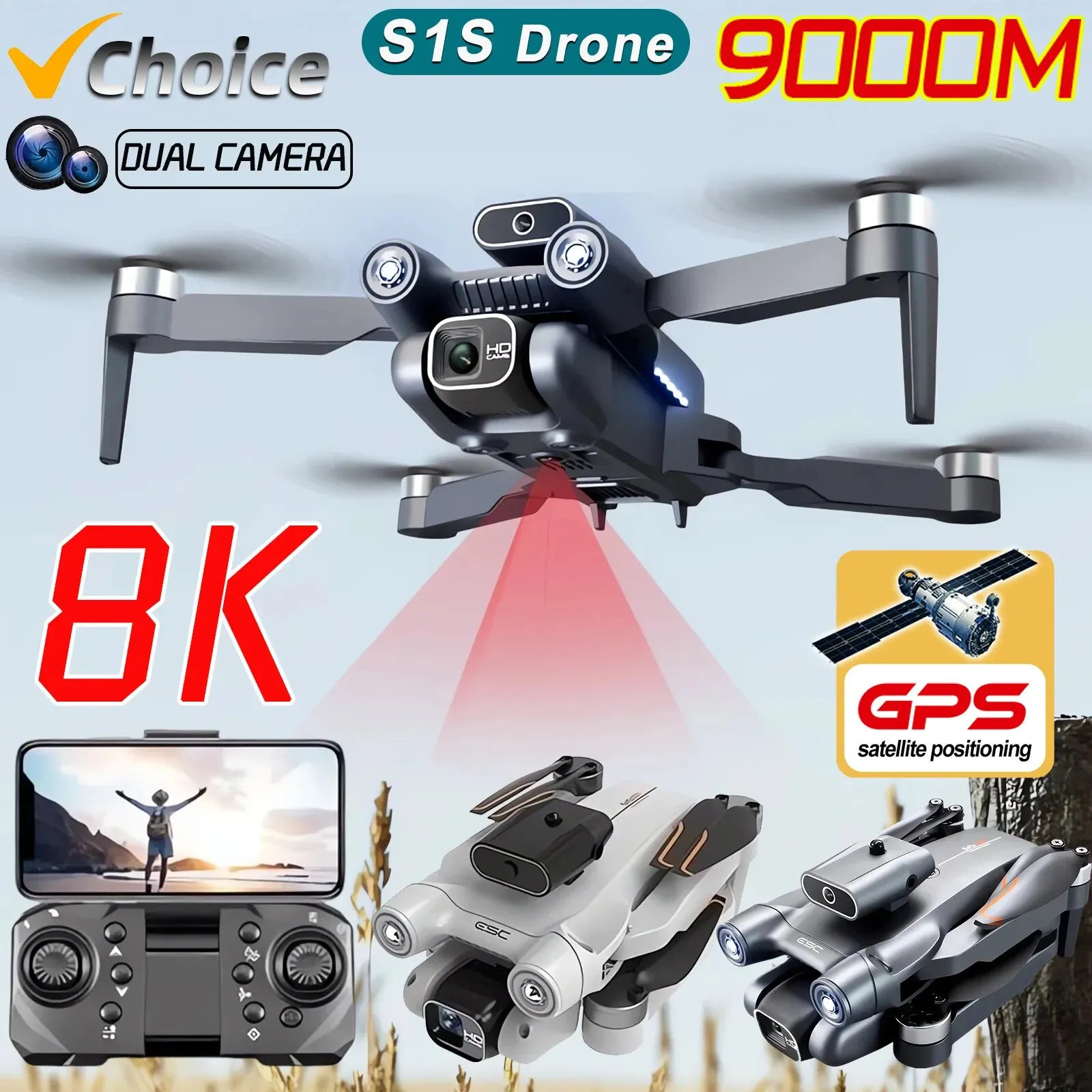 전문 브러시리스 모터 드론 카메라, 장애물 회피 HD  - Drone Gps Mount 리뷰 및 가격
