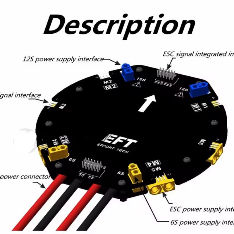 EFT 대전류 전력 분배 보드 PDB 보드 12S 48 - Drone Battery 리뷰 및 가격
