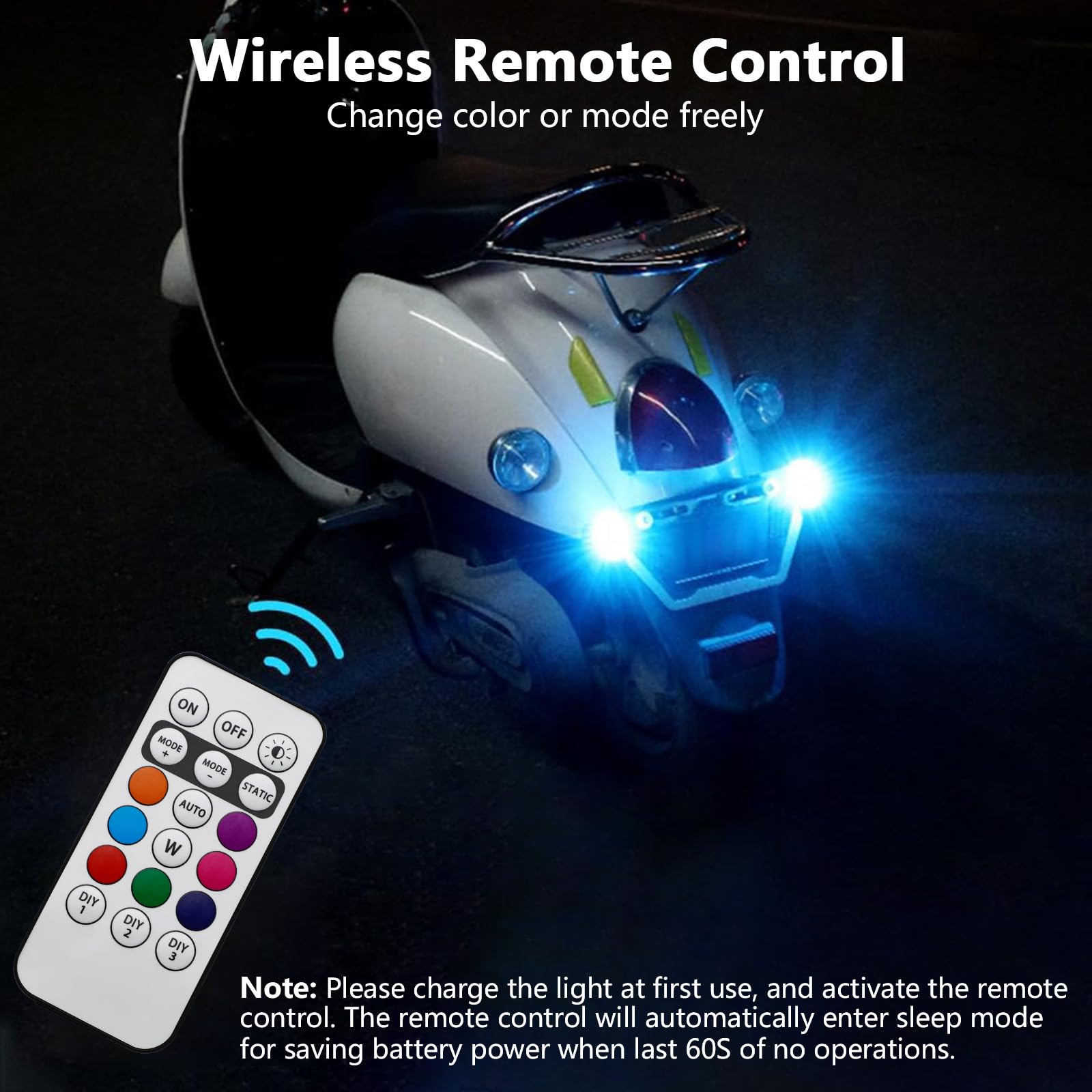 4개 LED 스트로브 라이트, 리모컨 포함, 8가지 색 - Drone Led Light 리뷰 및 가격