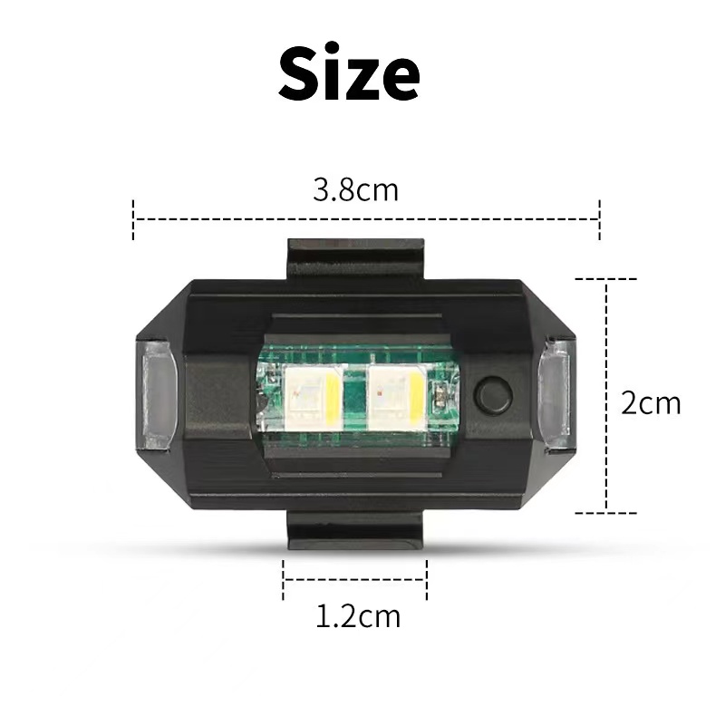 오토바이 조명 드론 스트로브 라이트 USB LED 충돌 - Drone Led Light 리뷰 및 가격