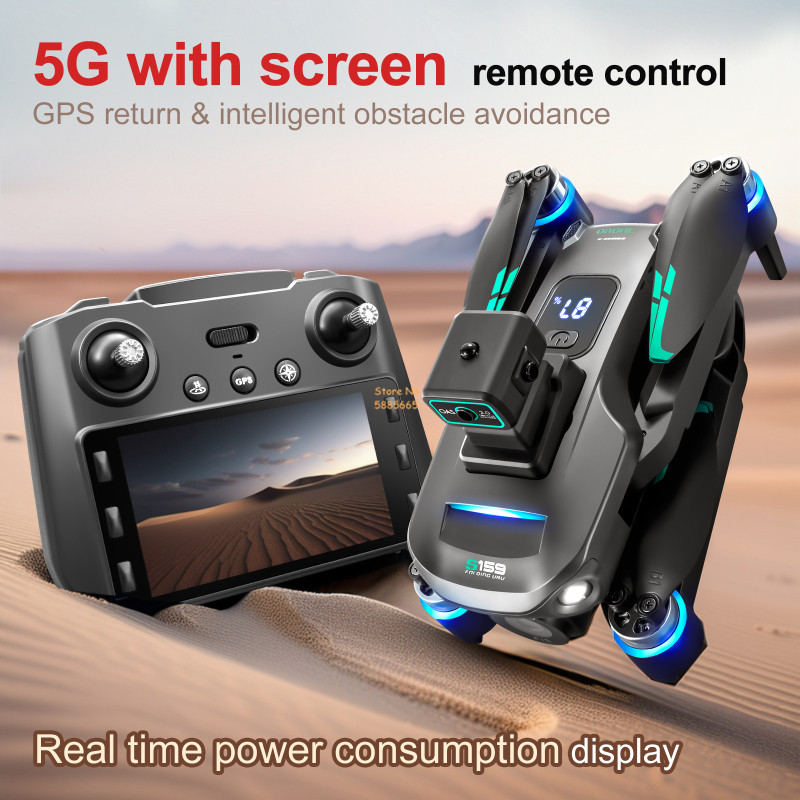 8K 듀얼 카메라 5G WIFI FPV 원격 제어 Qu - Drone Gps Module 리뷰 및 가격