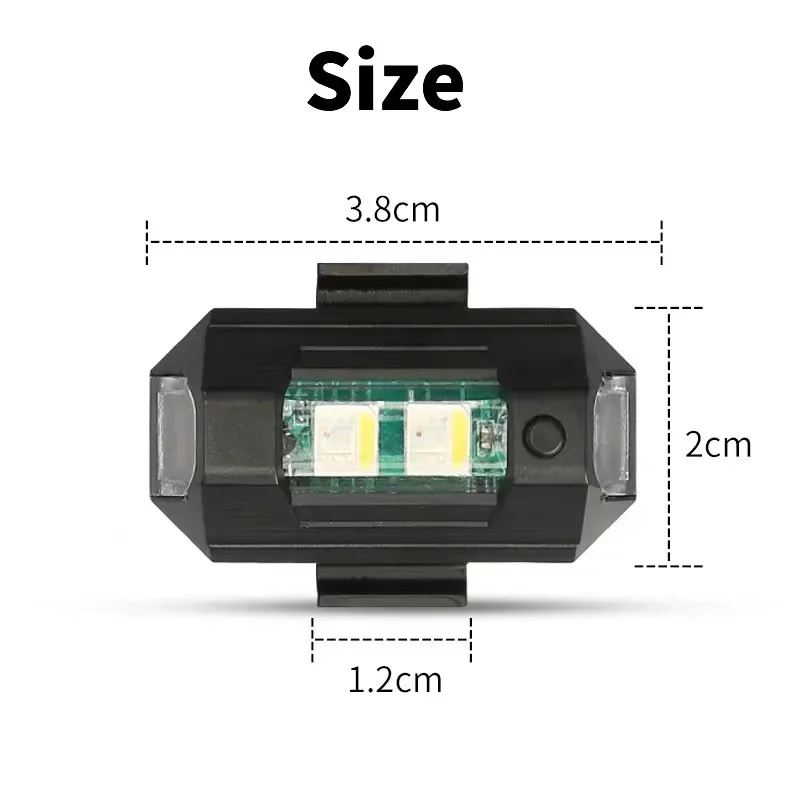 오토바이 조명 드론 스트로브 라이트 USB LED 충돌 - Drone Led Light 리뷰 및 가격