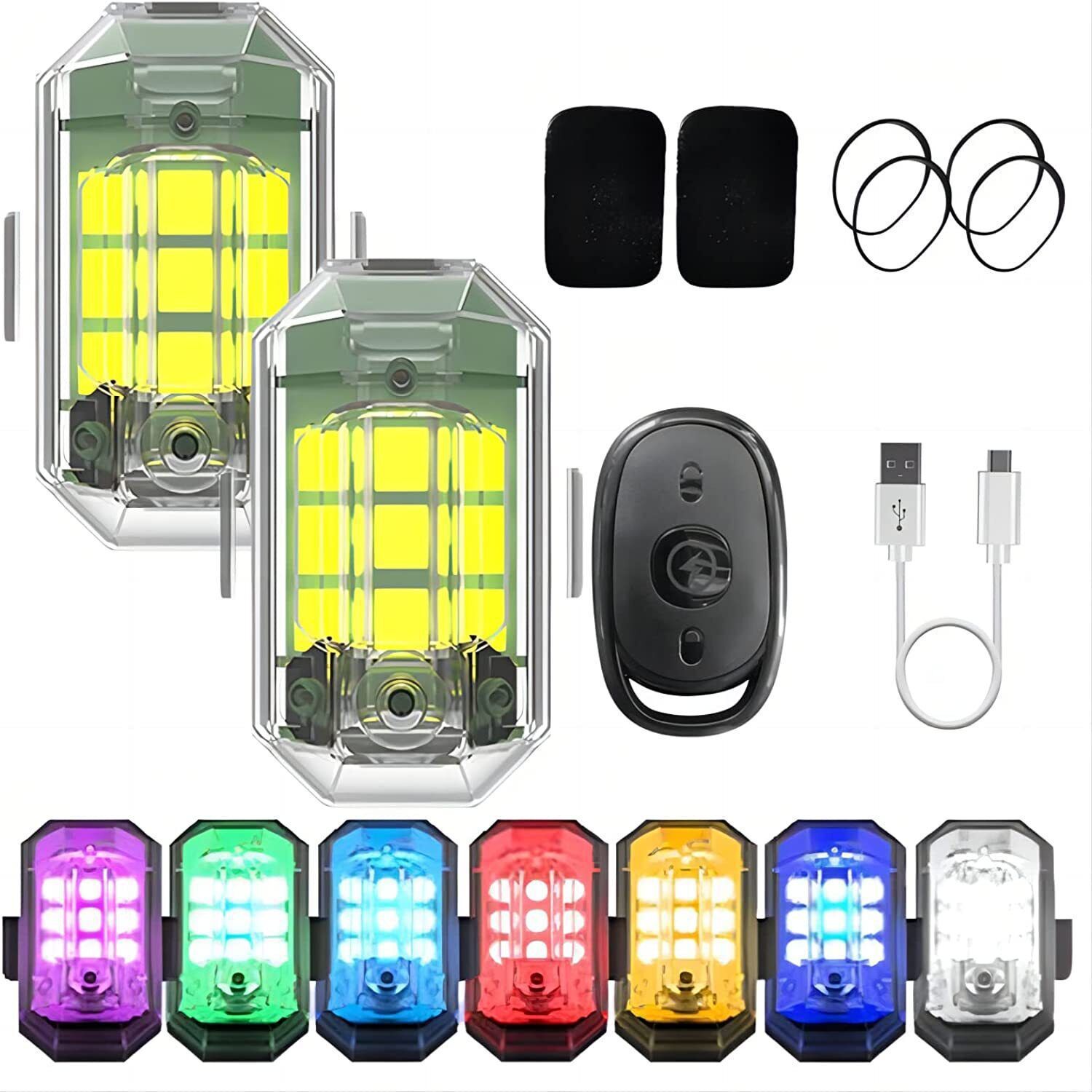 1/2/4개 리모컨 오토바이 조명 RC 드론 LED 플 - Drone Led Light 리뷰 및 가격