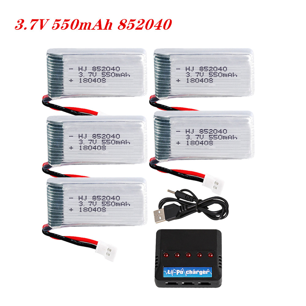 3.7V 550mAh 25C 리포 배터리 852040  - Drone Charger 리뷰 및 가격
