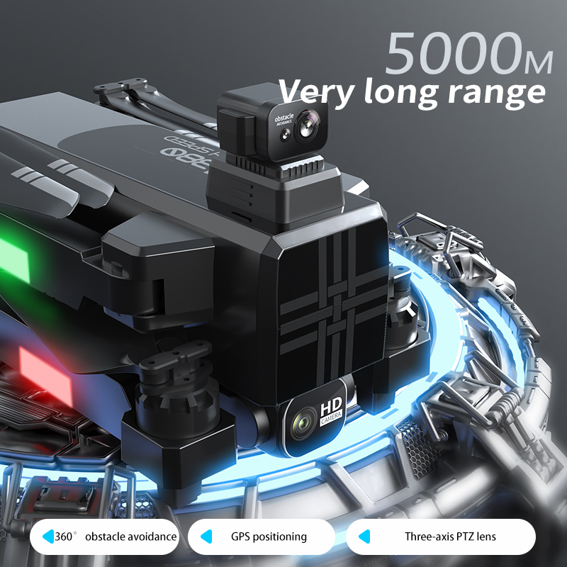 A380 드론 4K HD 3 축 흔들림 방지 팬 틸트  - Drone Gps Module 리뷰 및 가격