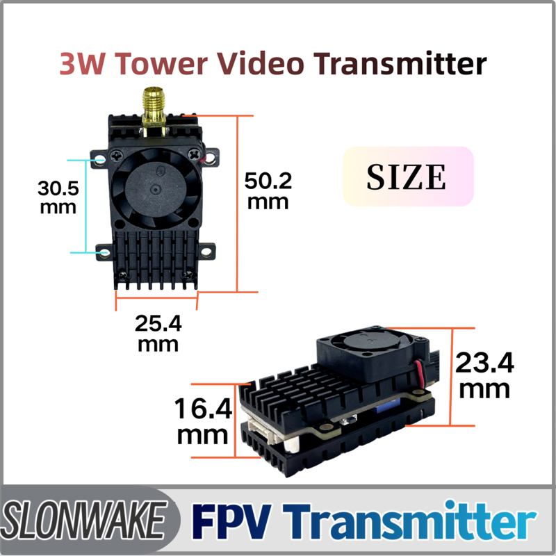 SLONWAKE 5.8G 3000mW 시뮬레이션 VTX - Drone Frame 리뷰 및 가격