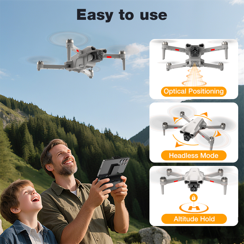 새로운 핫 L017 프로 드론 브러시리스 3D 롤 36 - Drone Gps Mount 리뷰 및 가격