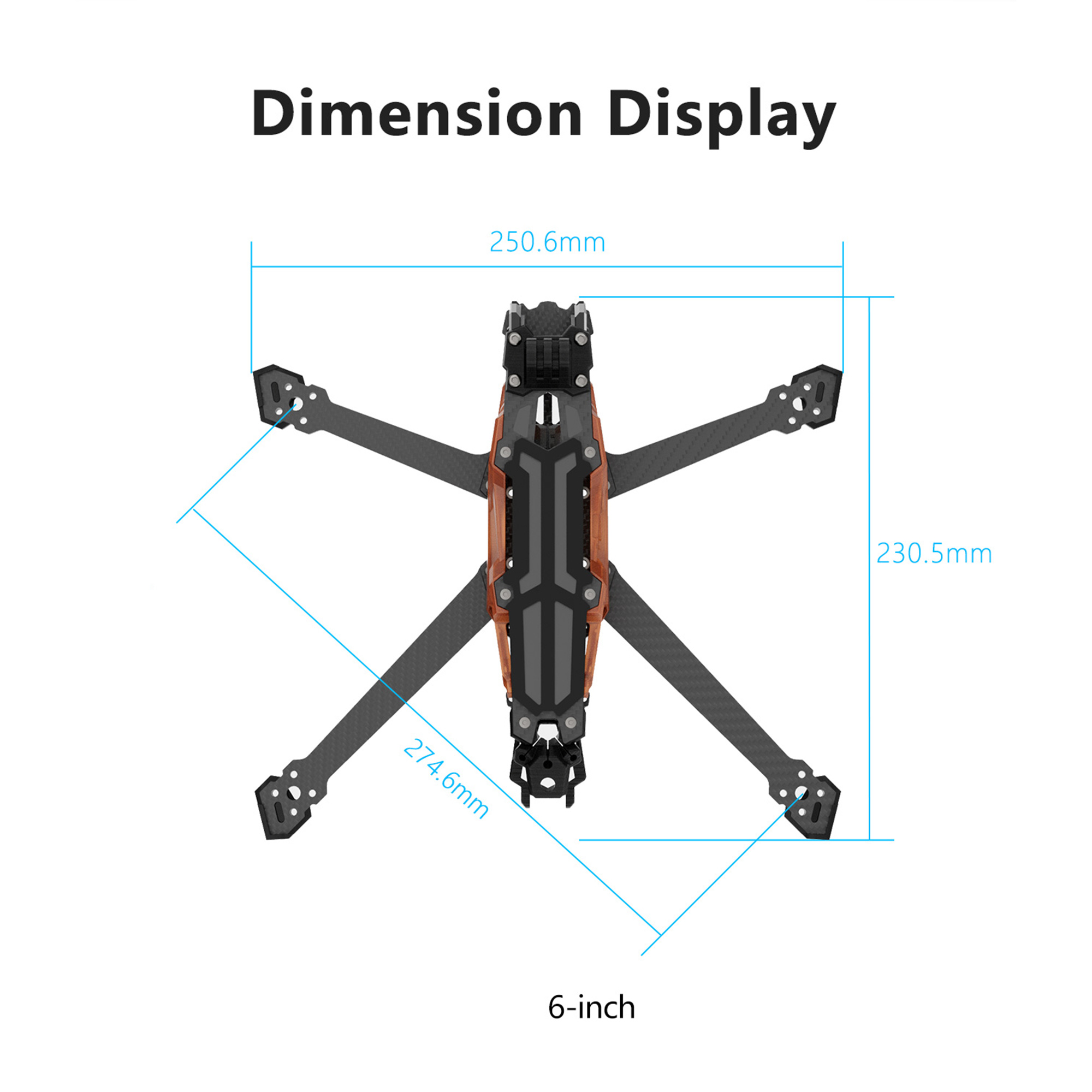 GEPRC GEP-Vapor-D5 D6 O4 Pro 탄 - Drone Landing Gear 리뷰 및 가격
