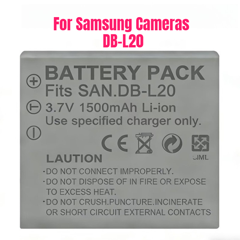 3.7V 1500mAh DB-L20 배터리 (산요 엑스 - Drone Battery 리뷰 및 가격